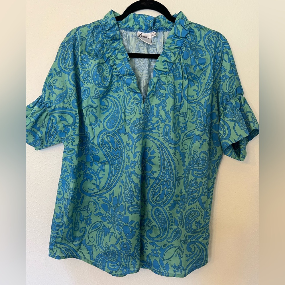 Tinley Road patterned blouse